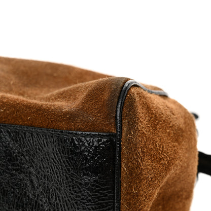 Gucci Suede Ophidia Medium Re(Belle) Top Handle Bag Nocciola Black 15 of 15