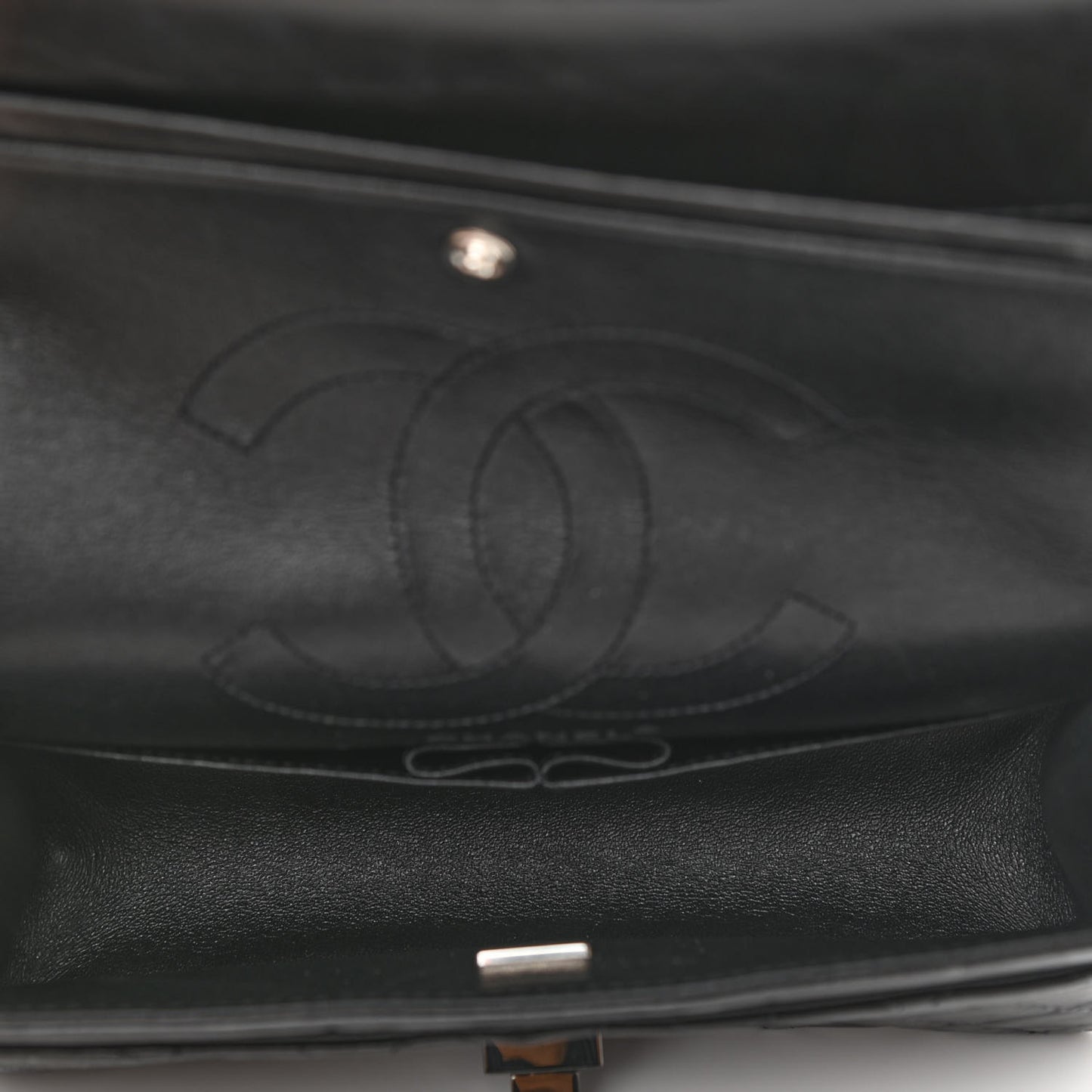 Aged Calfskin Quilted 2.55 Reissue 225 Flap So Black