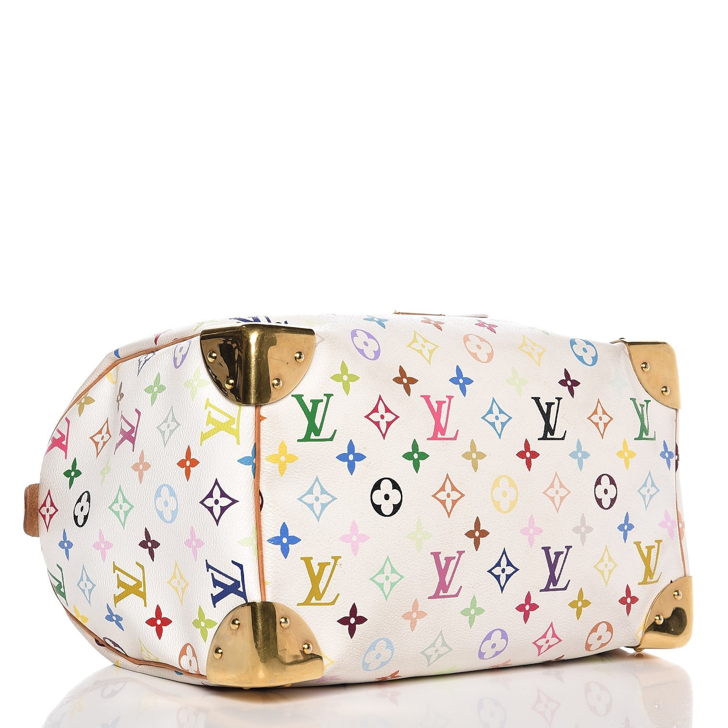 Louis Vuitton Monogram Multicolor Speedy 30 White 5 of 12