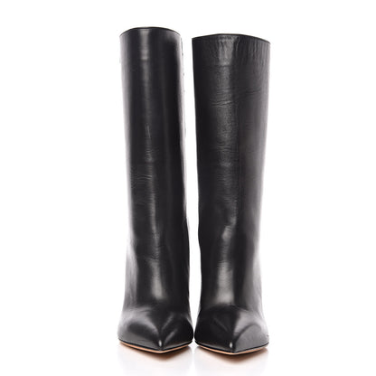 Valentino Garavani Nappa Suede Beaded Boots 36.5 Black 2 of 10