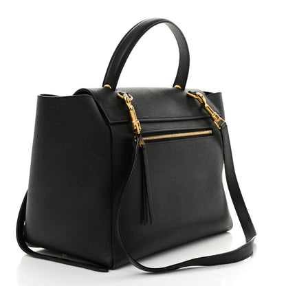 Celine Grained Calfskin Mini Belt Bag Black 2 of 13