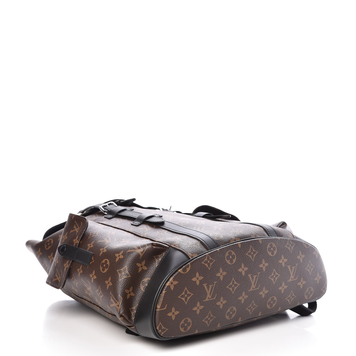 Louis Vuitton Monogram Macassar Christopher PM Backpack 4 of 9