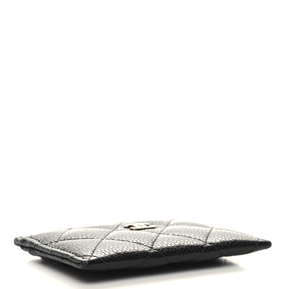 Chanel Caviar Quilted Card Holder Black 4 of 10