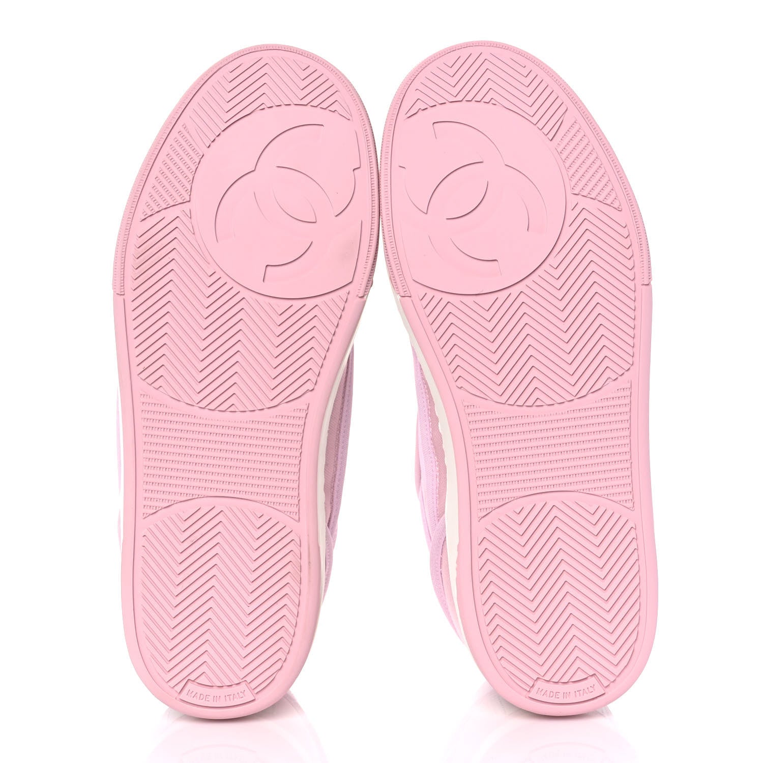 Chanel Fabric Womens Logo Sneakers 36 Light Pink 6 of 10