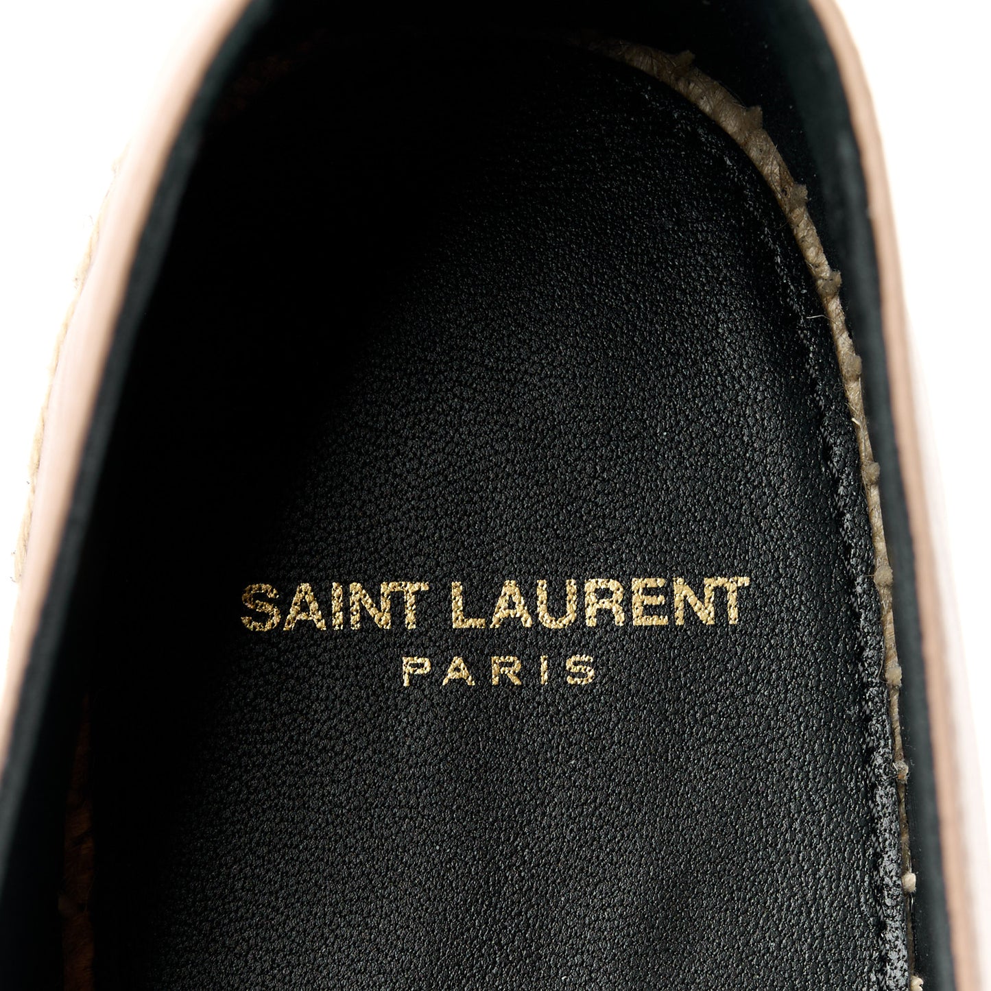 Lambskin Monogram Espadrilles 40 Nude