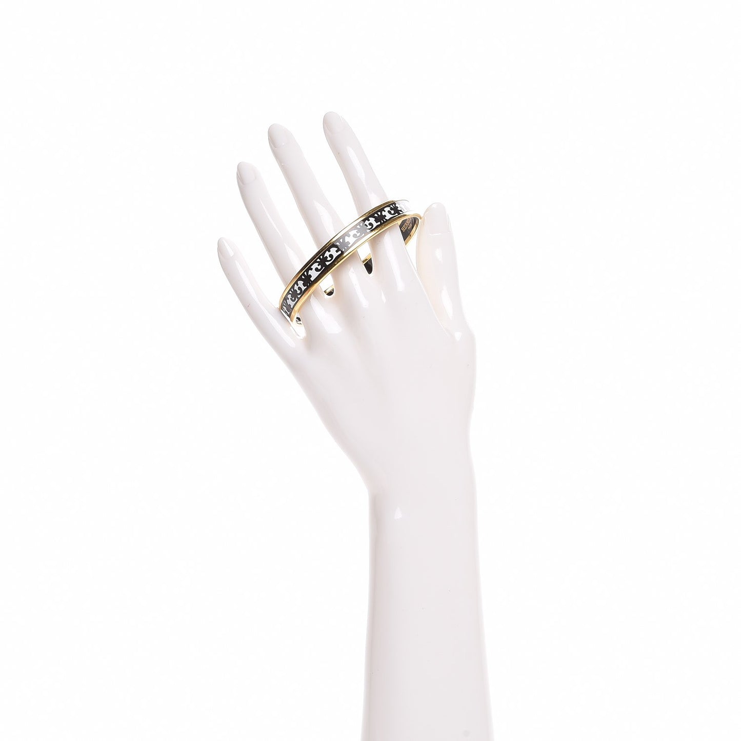 Enamel Printed Narrow Balcons Du Guadalquivir Bracelet 70 Black