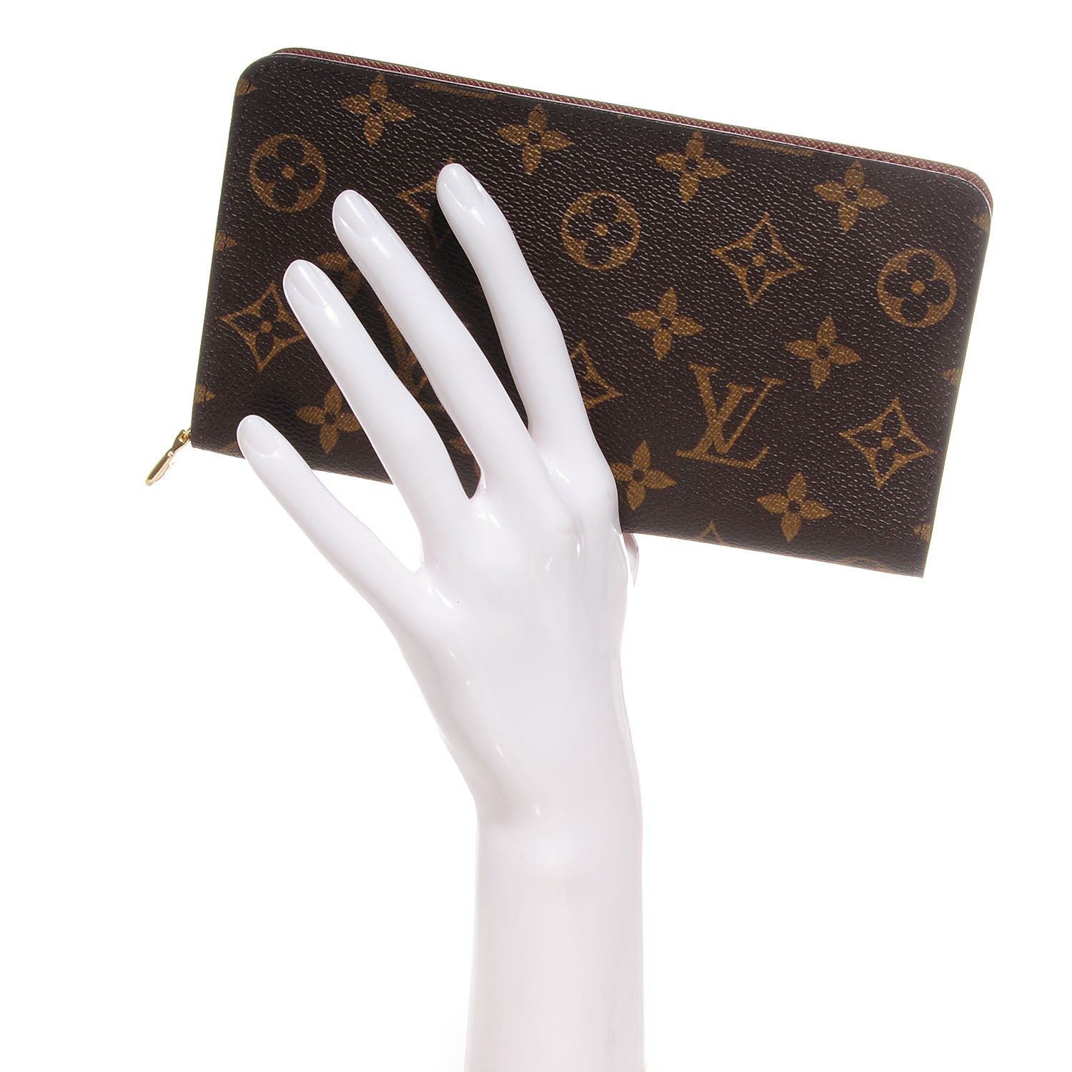 Louis Vuitton Monogram Porte-Monnaie Zippy Wallet 2 of 7