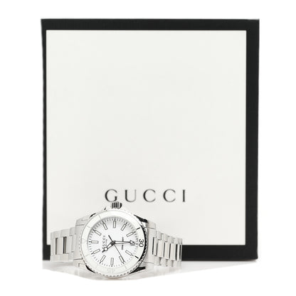 Gucci Stainless Steel 32mm Dive Quartz Watch White 5 of 5