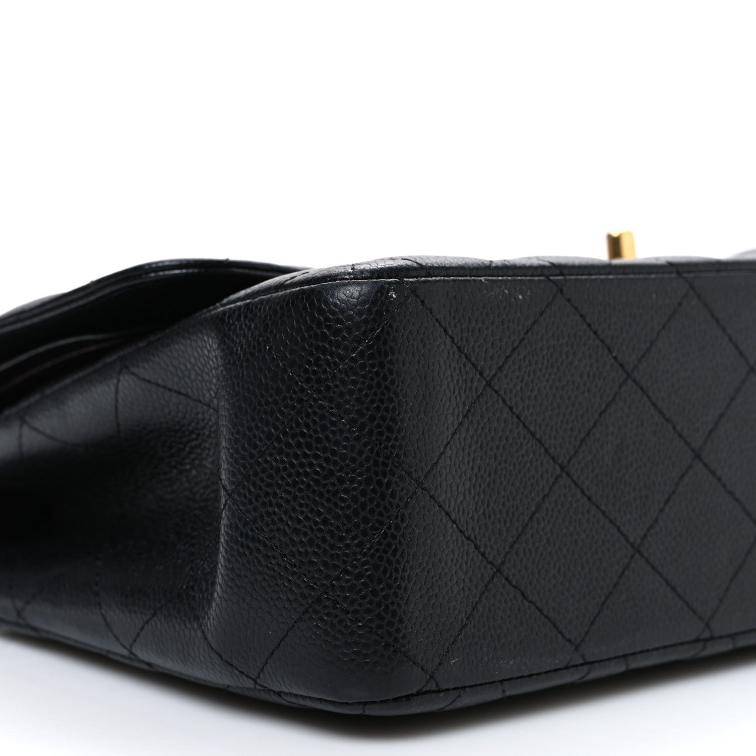 Chanel Caviar Quilted Jumbo Double Flap Black 9 of 12