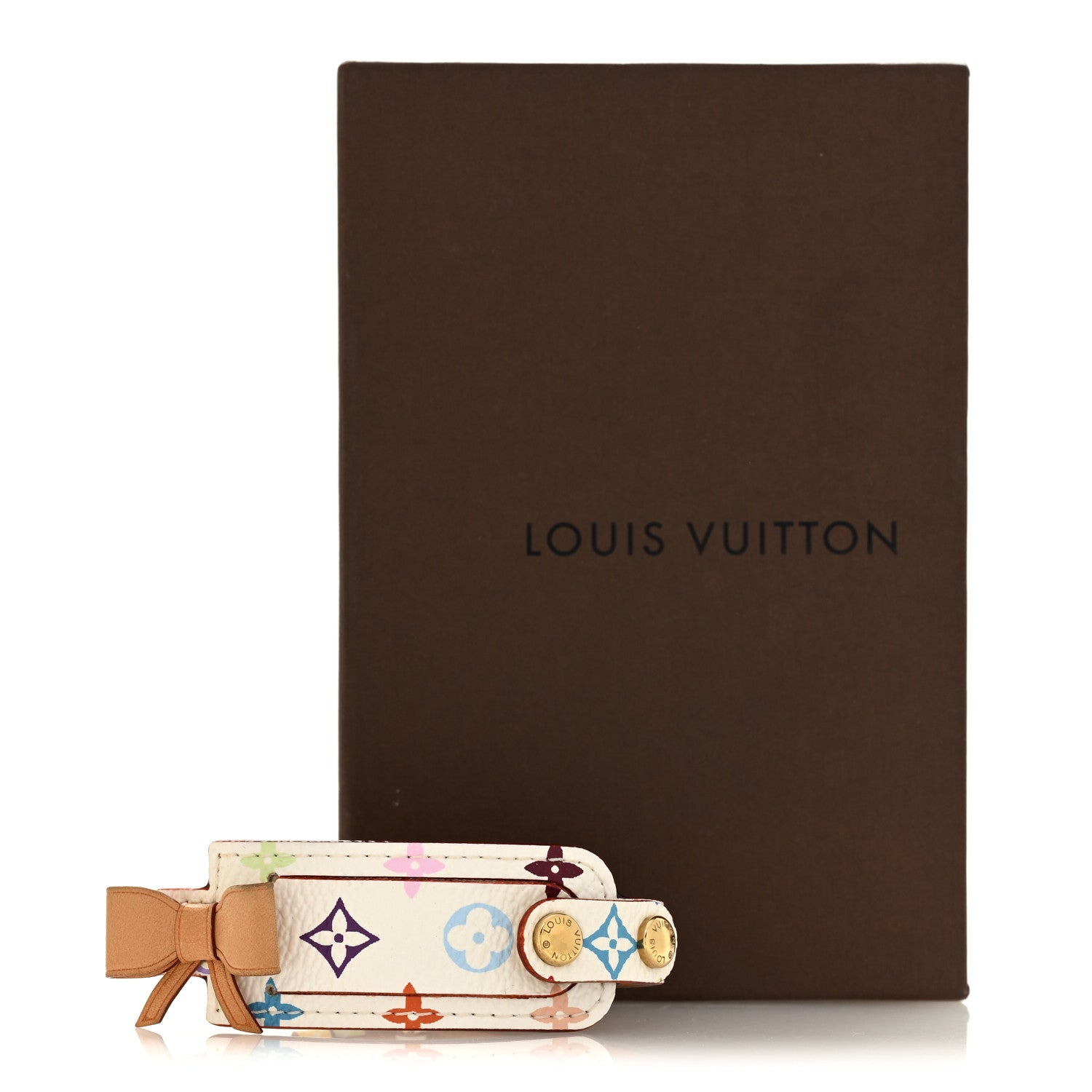 Louis Vuitton Monogram Multicolor Address Wish Bracelet White 8 of 8