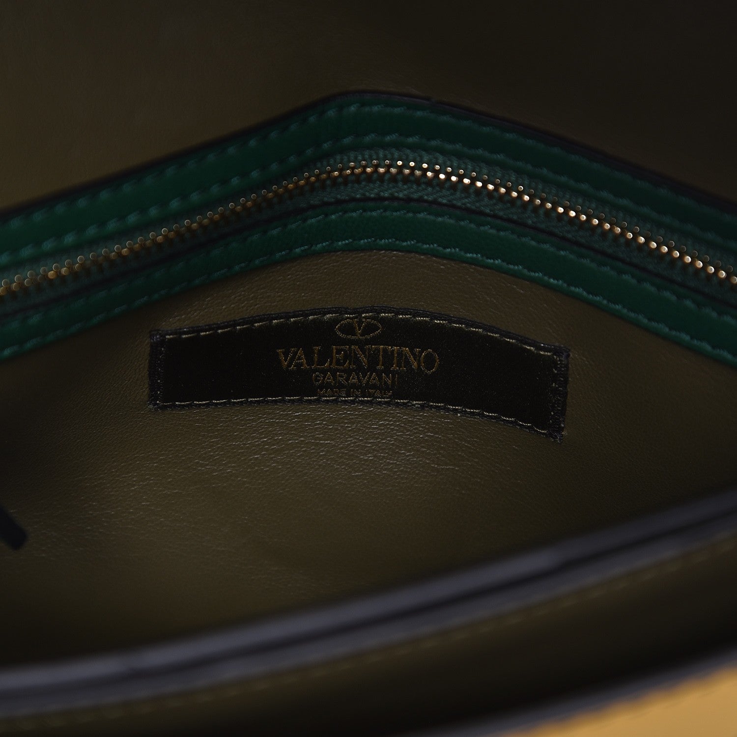 Valentino Garavani Nappa Canvas Camouflage Rockstud Wristlet Clutch Multicolor 6 of 11
