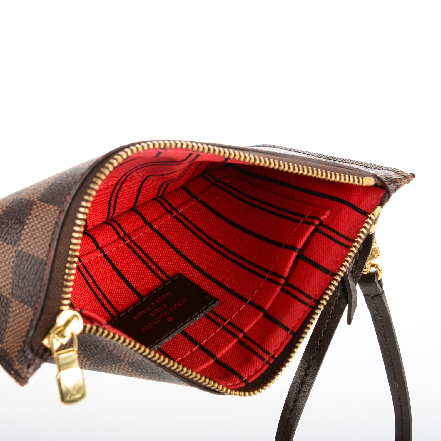 Louis Vuitton Damier Ebene Neverfull PM Pochette 5 of 10