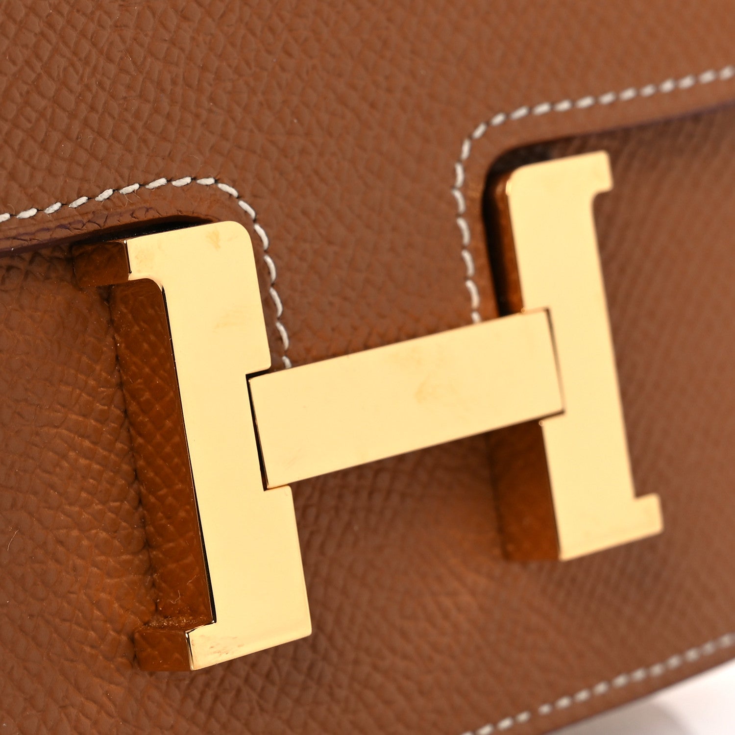 Hermes Epsom Constance Slim Wallet Gold 9 of 9