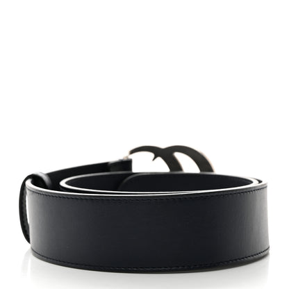 Gucci Moon Calfskin Nickel Double G 40mm Belt 70 28 Blue 2 of 5