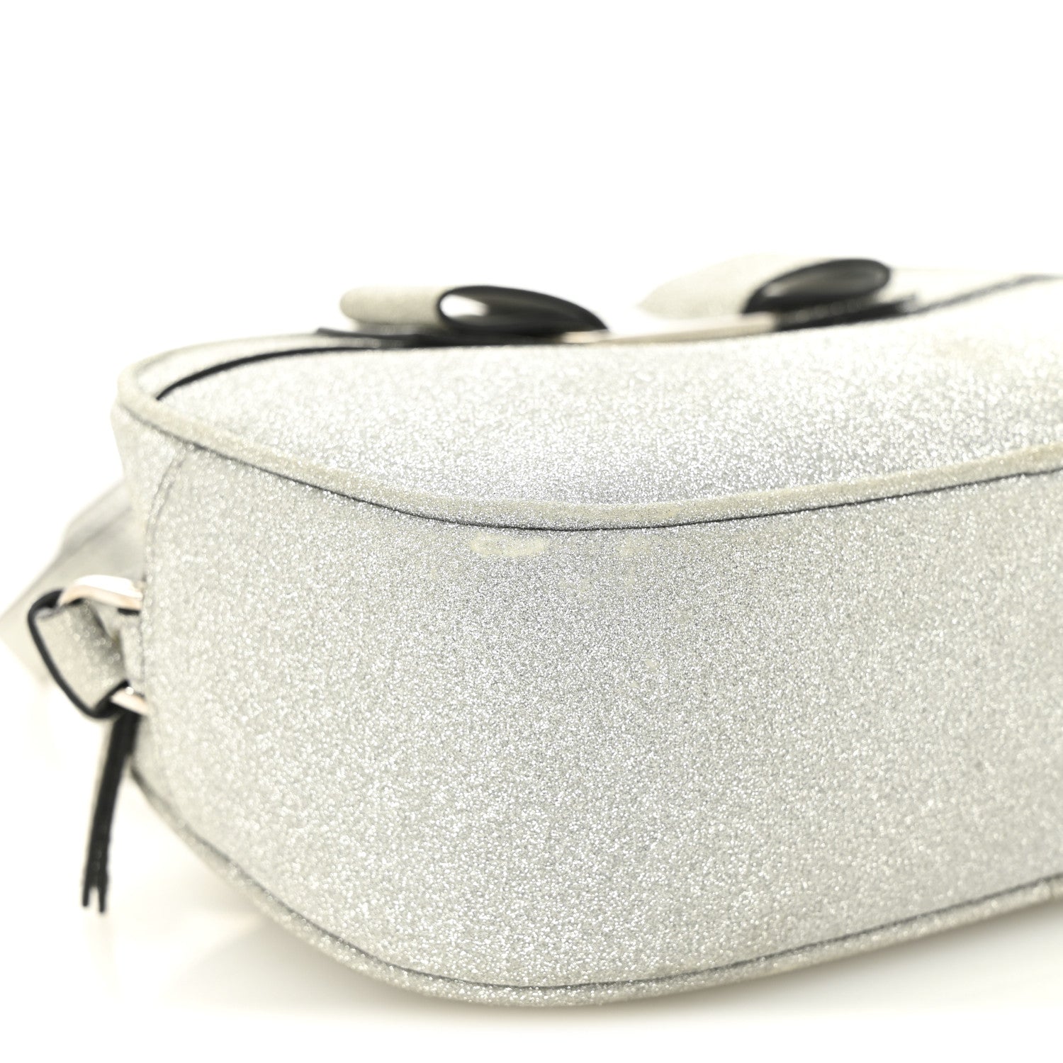 Salvatore Ferragamo Rainbow Glitter Vara Bow Camera Bag Silver 8 of 10