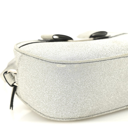 Salvatore Ferragamo Rainbow Glitter Vara Bow Camera Bag Silver 8 of 10