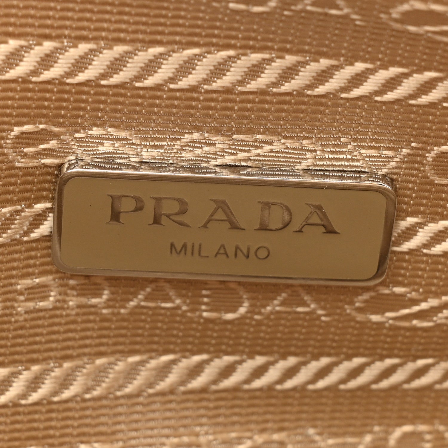Prada Yarn Raffia Effect Crochet Triangle Shoulder Bag Naturale 6 of 9