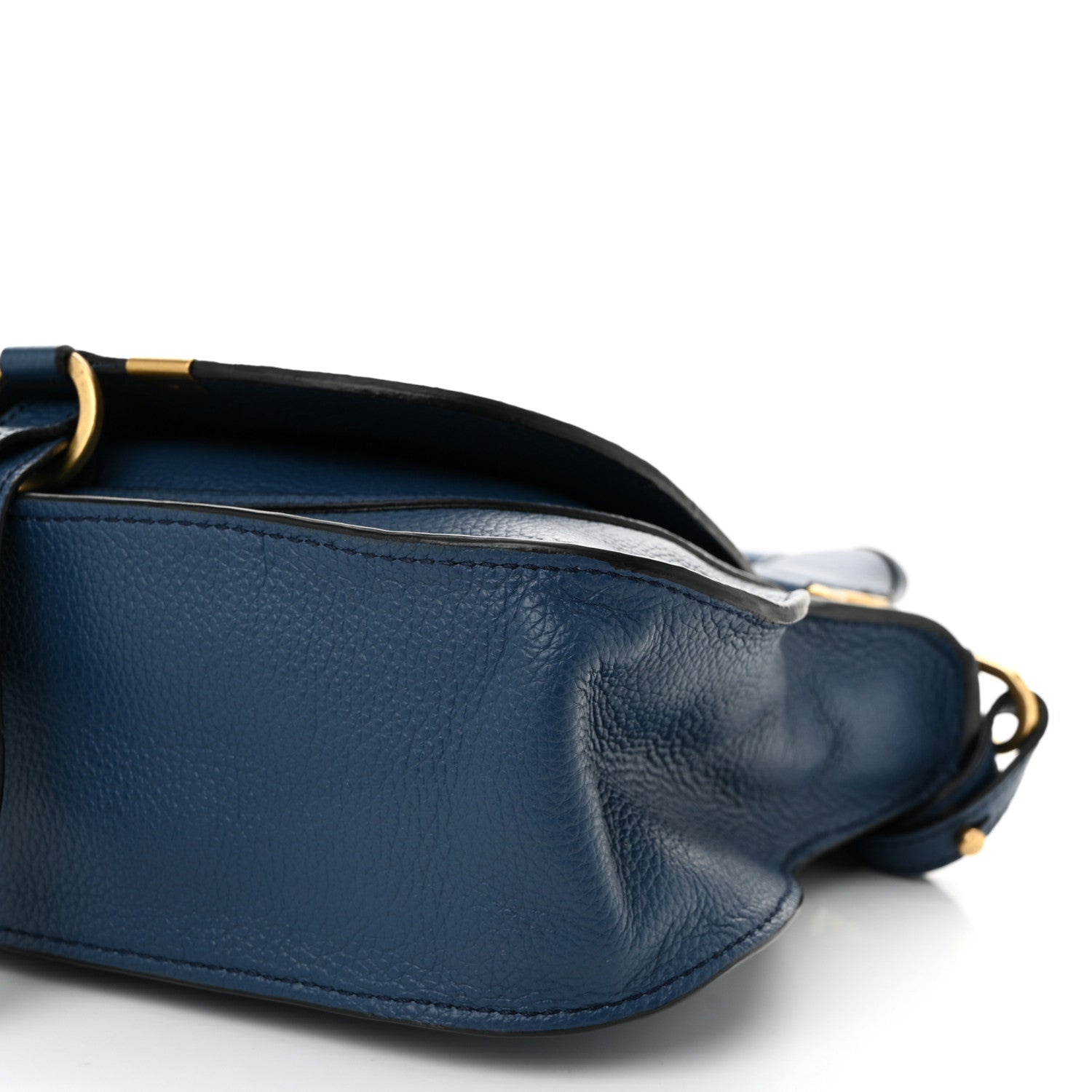 Chloe Calfskin Small Marcie Satchel Deep Denim 10 of 11