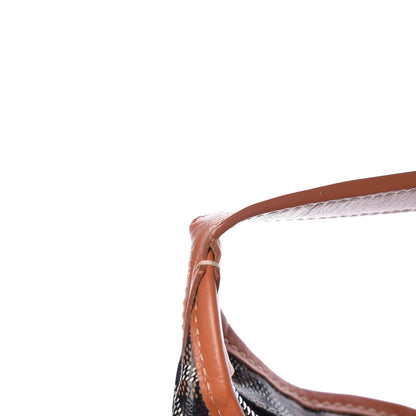 Goyard Goyardine Fidji Zip Hobo Black Gold 10 of 12