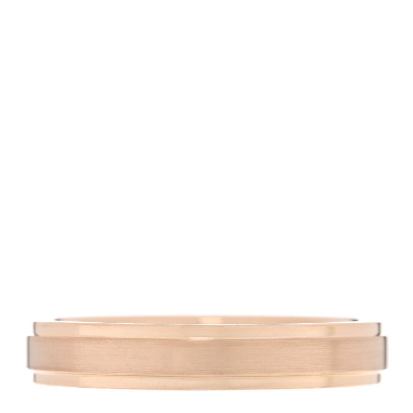 18K Rose Gold T&CO Satin Finish Band Ring 60 9