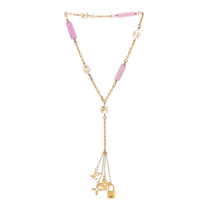 Louis Vuitton Inclusion Chain Necklace Gold 3 of 4