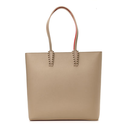 Christian Louboutin Calfskin Empire Spikes Cabata Tote Saharienne 1 of 10