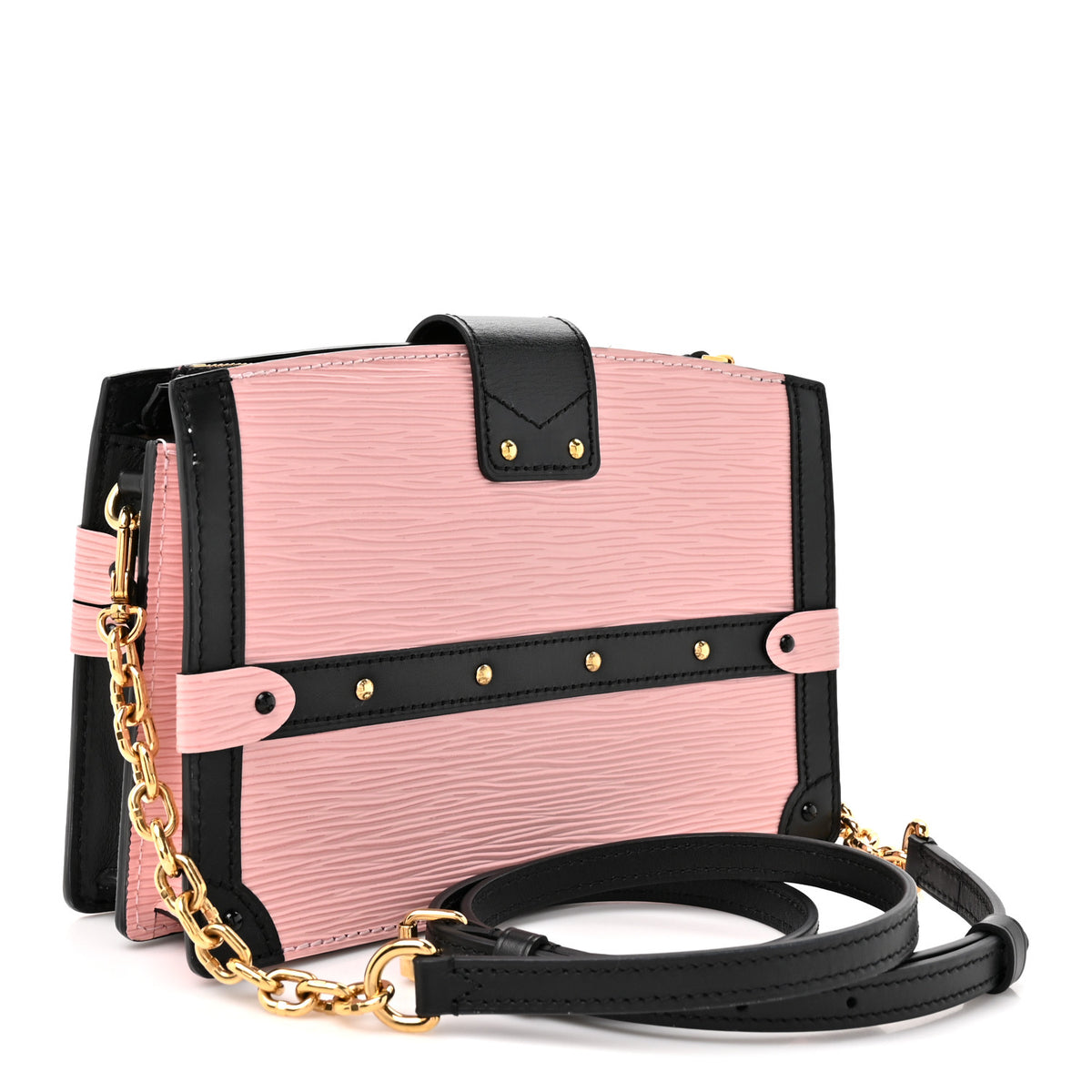 Louis Vuitton Epi Trunk Clutch Rose Ballerine 2 of 10