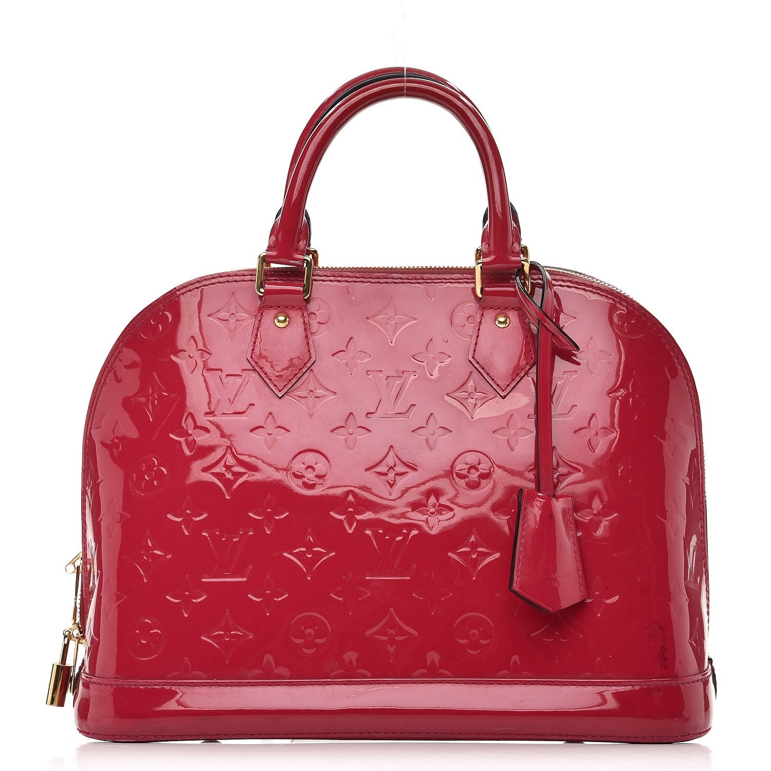 Louis Vuitton Vernis Alma PM Rose Indien 1 of 17
