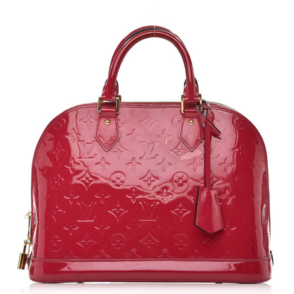 Louis Vuitton Vernis Alma PM Rose Indien 1 of 17