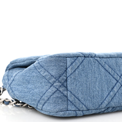 Chanel Denim Quilted Medium Chanel 19 Flap Blue 9 of 10