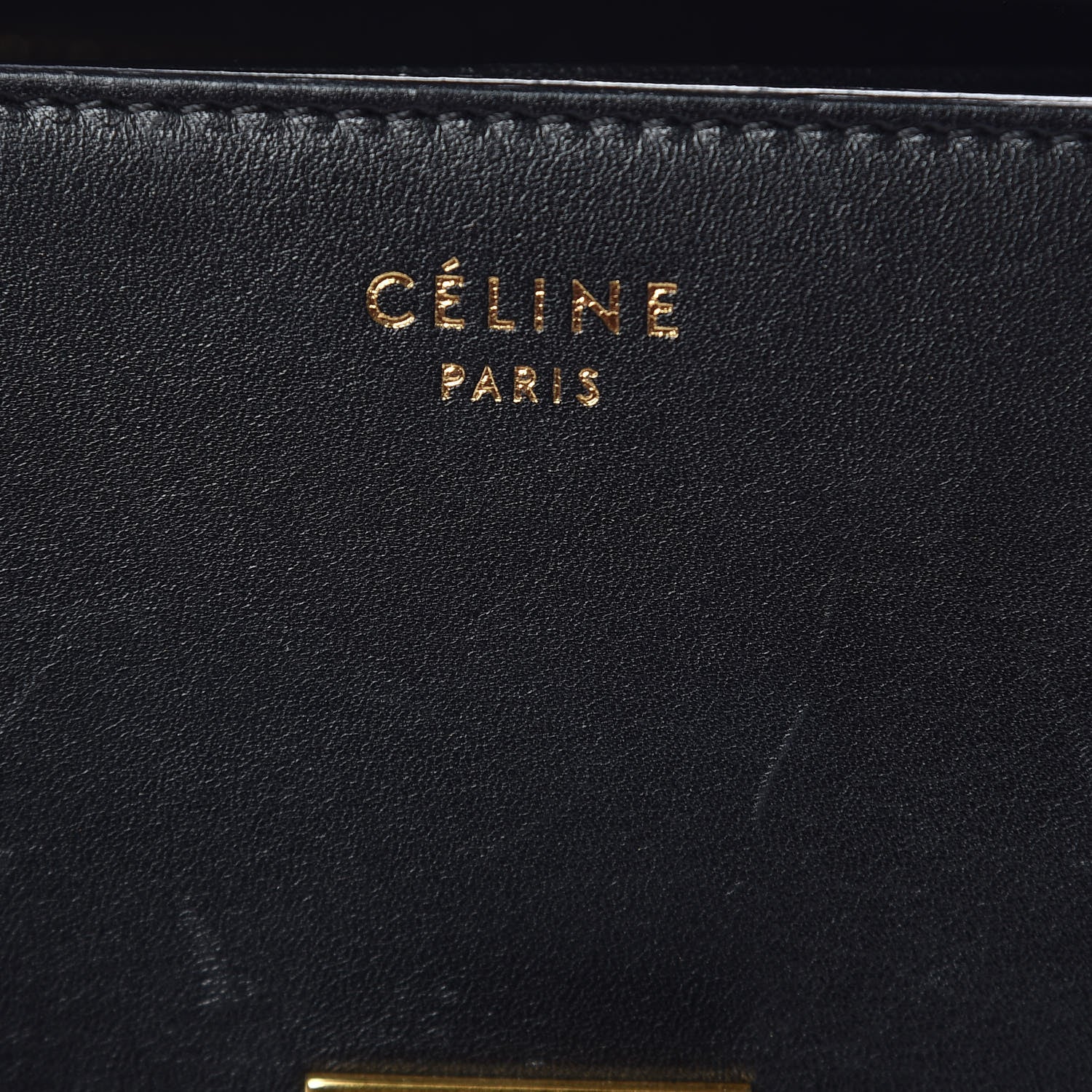 Celine Box Calfskin Medium Classic Box Flap Bag Black 6 of 30