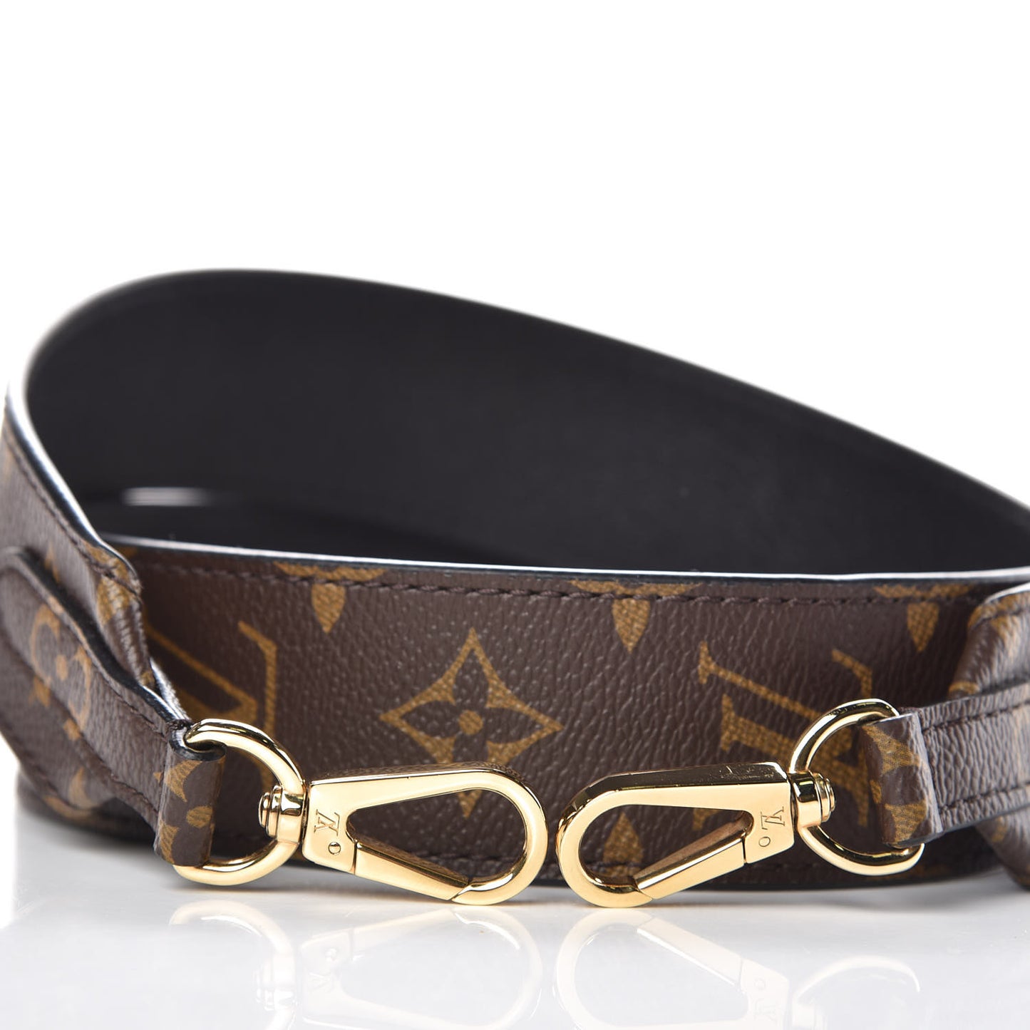 Monogram Bandouliere Shoulder Strap Black