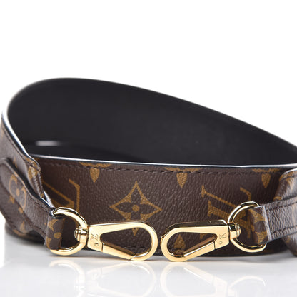 Louis Vuitton Monogram Bandouliere Shoulder Strap Black 4 of 4