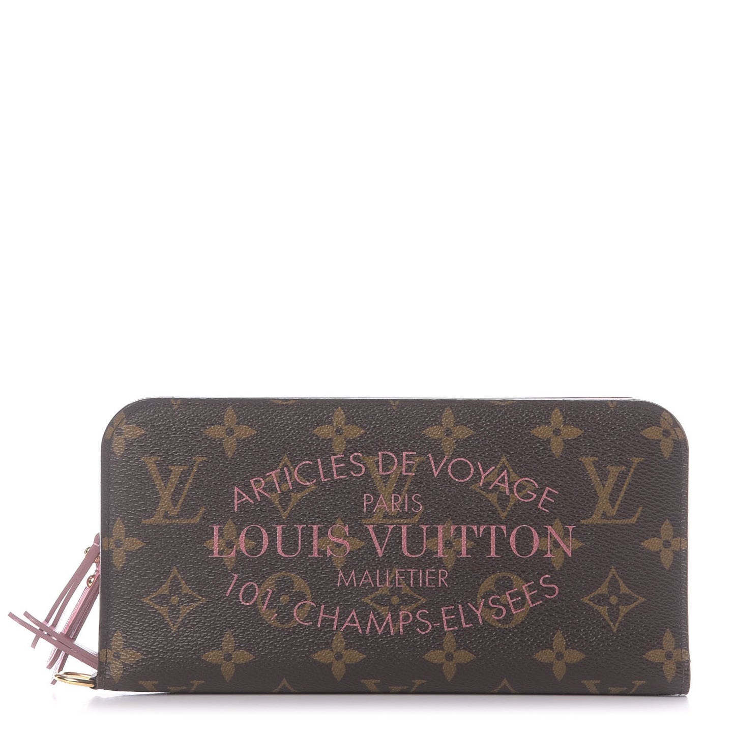 Monogram Articles de Voyage Ikat Insolite Wallet Rose Velours