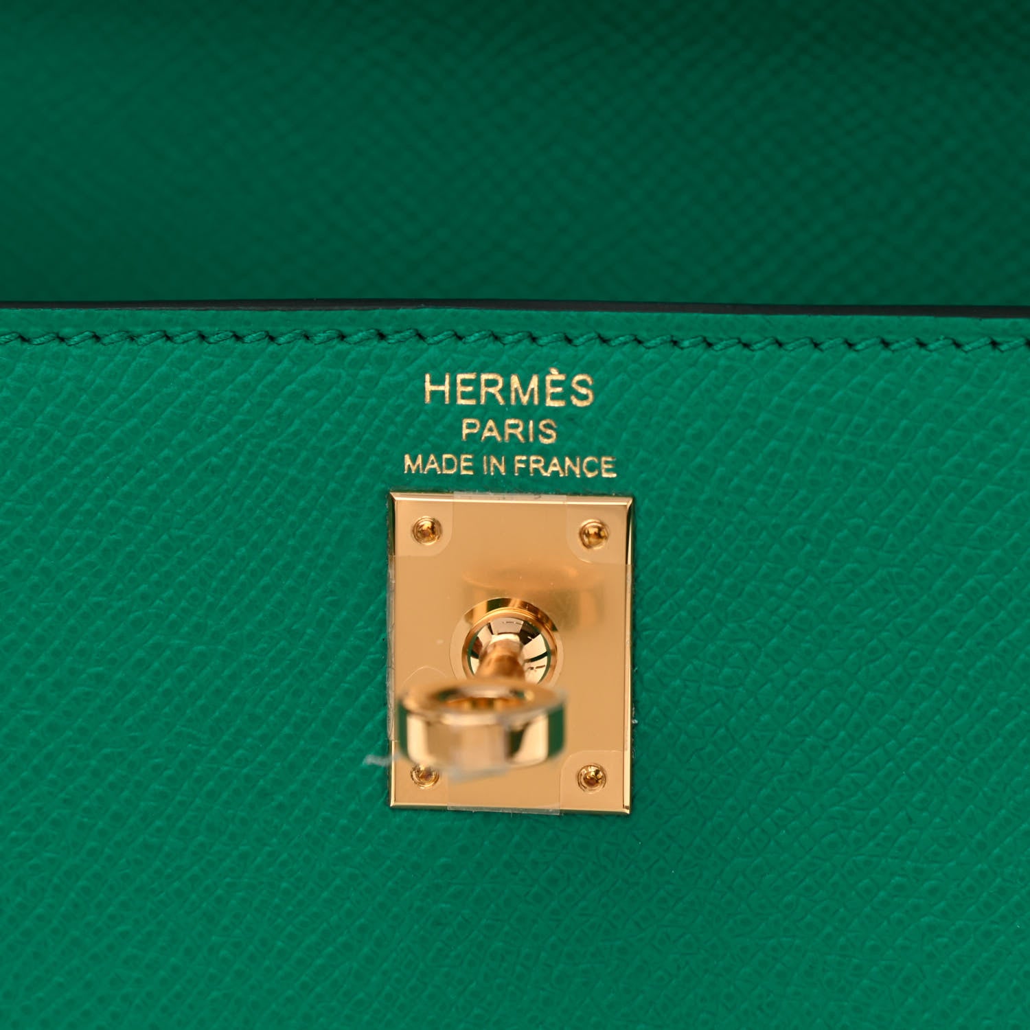 Hermes Epsom Kelly Sellier 25 Vert Jade 6 of 11