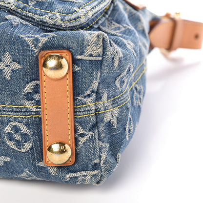 Louis Vuitton Monogram Denim Baggy PM Blue 11 of 11