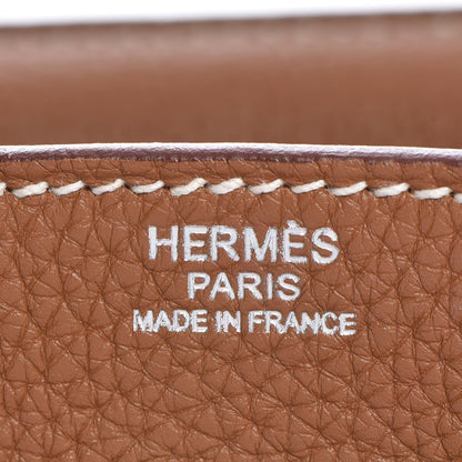 Hermes Taurillon Clemence Birkin 30 Gold 19 of 26