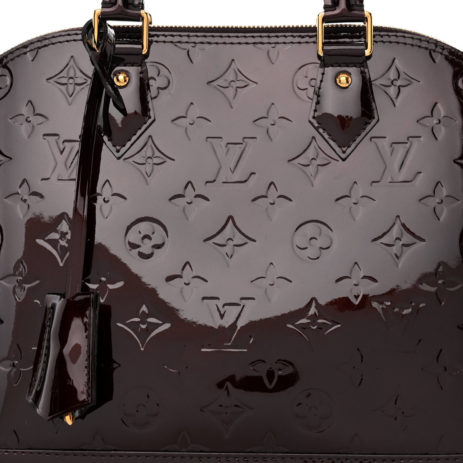 Louis Vuitton Vernis Alma PM Amarante 8 of 10