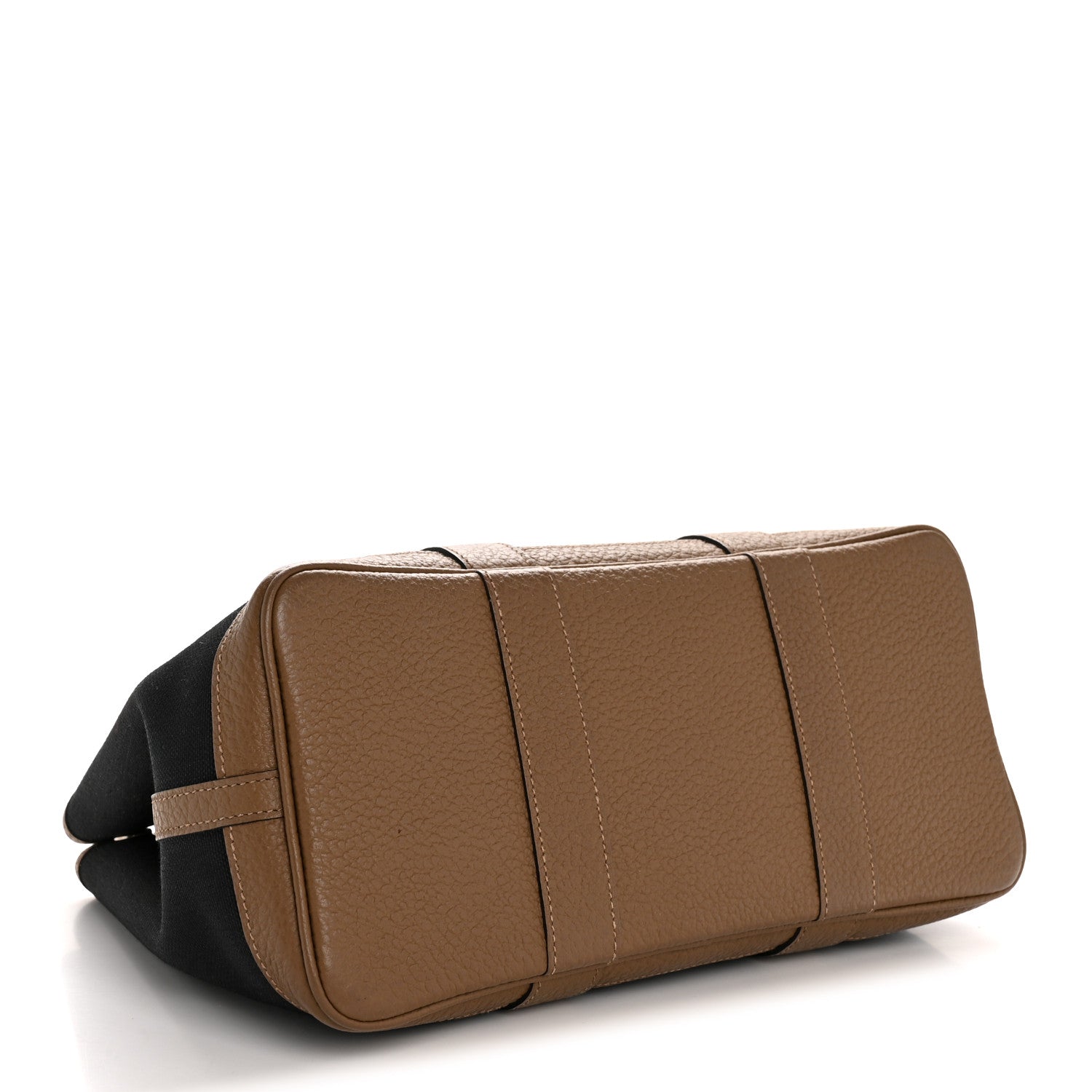Hermes Toile Militaire Vache Country Garden Party Tote 30 Black Bleu Marine Beige Weimar 4 of 10