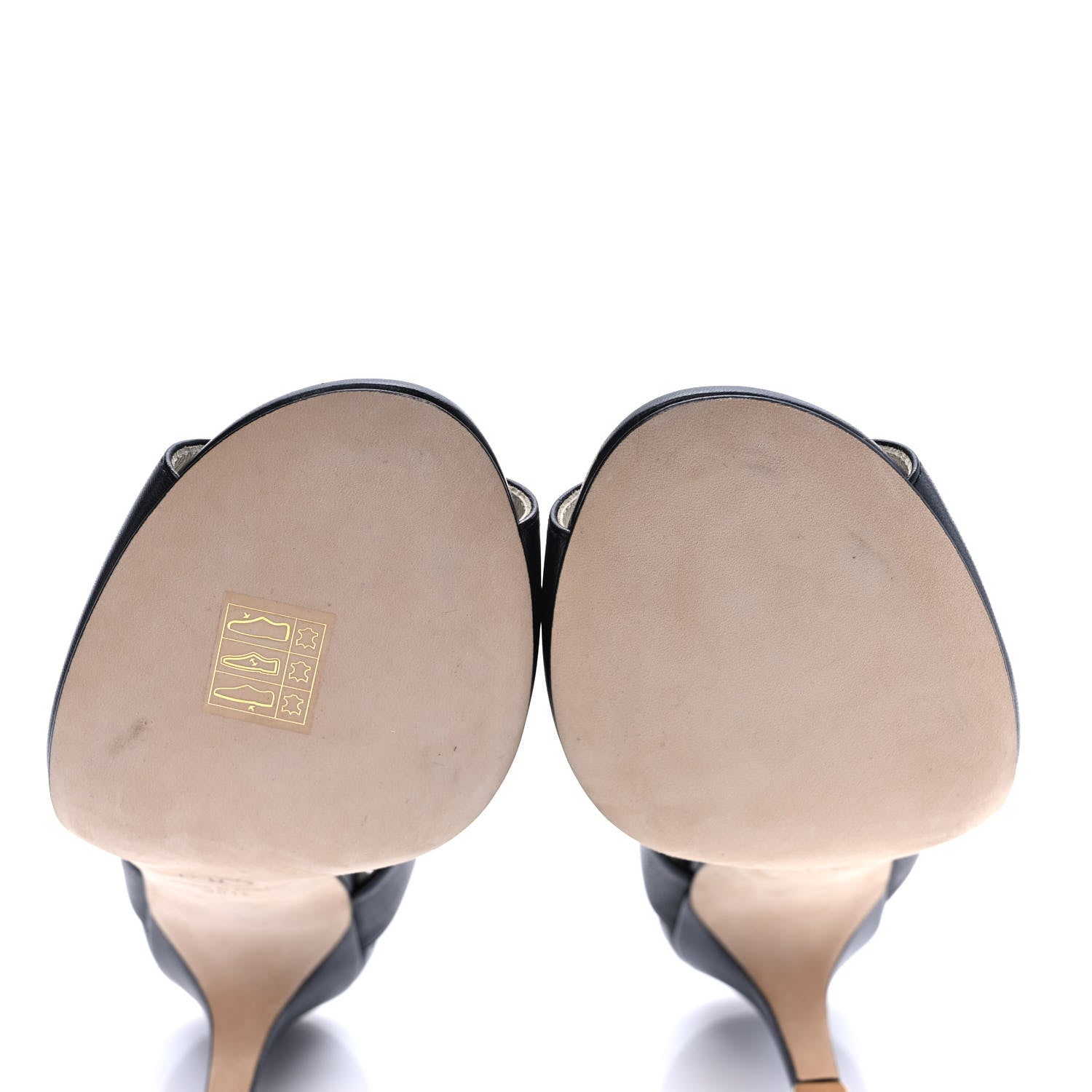 Chanel Lambskin CC Strappy Sandal 38.5 Black 10 of 10