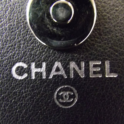 Chanel Patent Strass Wallet On Chain Black 8 of 9