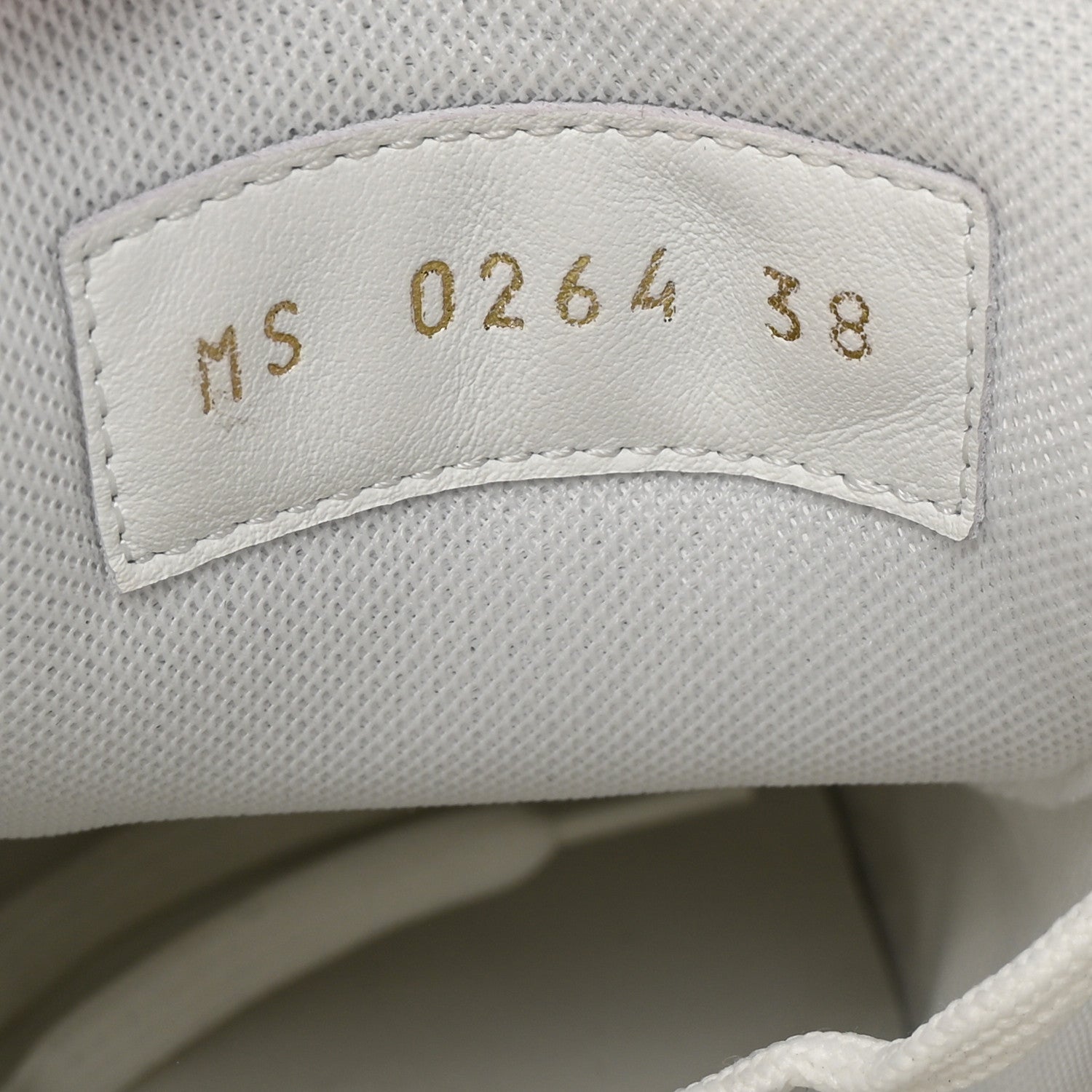 Louis Vuitton Canvas Calfskin Monogram LV Groovy Platform Sneakers 38 Beige 9 of 9