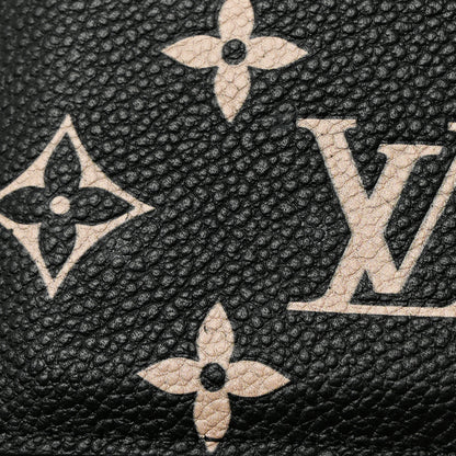 Louis Vuitton Empreinte Card Holder Black Beige 8 of 9