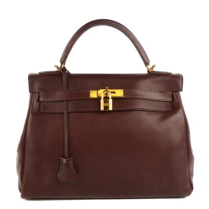 Hermes Evergrain Kelly Retourne 32 Havane 1 of 24