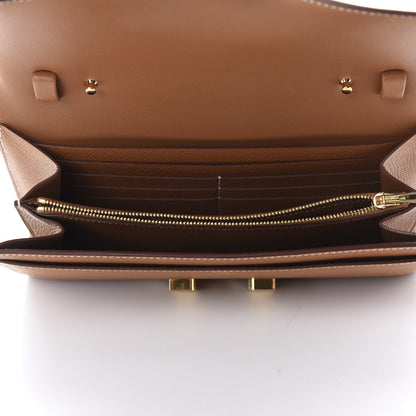 Hermes Epsom Constance Long Wallet To Go Gold 5 of 10