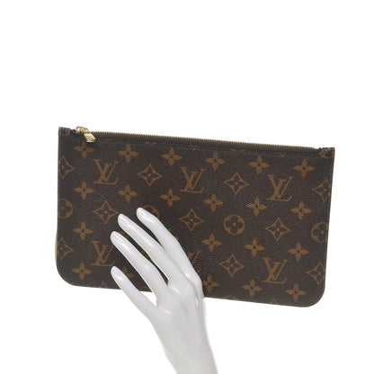 Louis Vuitton Monogram Neverfull MM GM Pochette 2 of 8