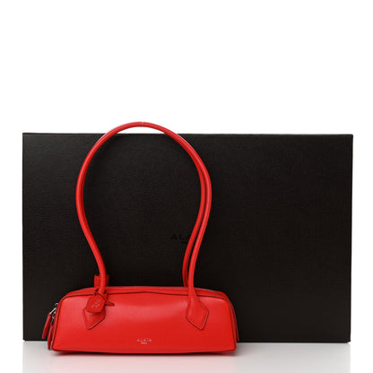 Alaia Shiny Goatskin Small Le Teckel Bag Rouge Vif 12 of 12