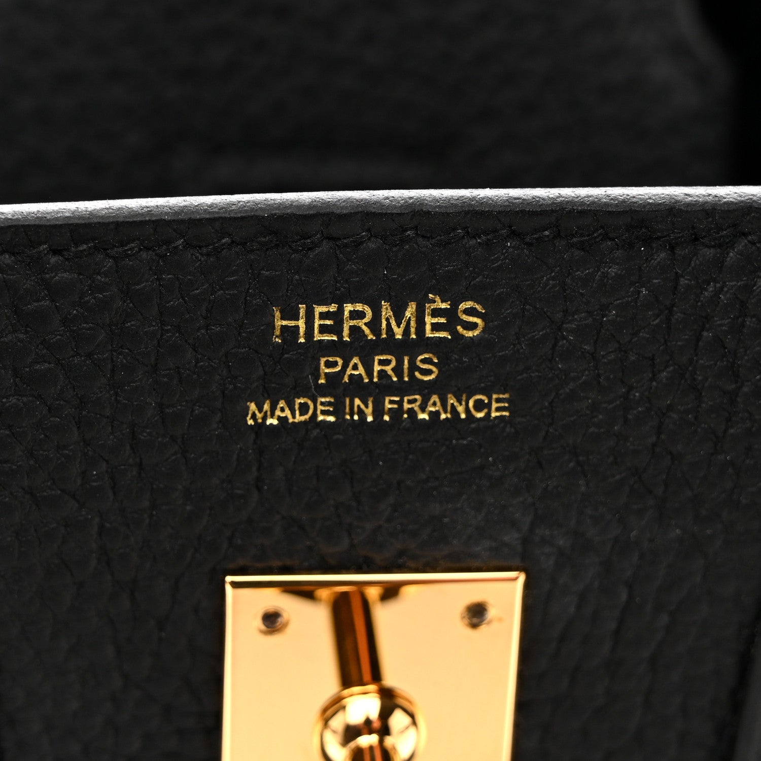 Hermes Togo Birkin 25 Black 6 of 13