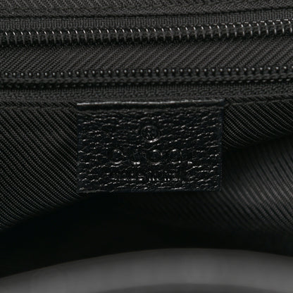 Gucci GG Monogram Single Buckle Backpack Black 6 of 11