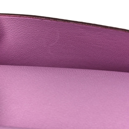 Hermes Epsom Mini Bearn Wallet Mauve Sylvester 12 of 12